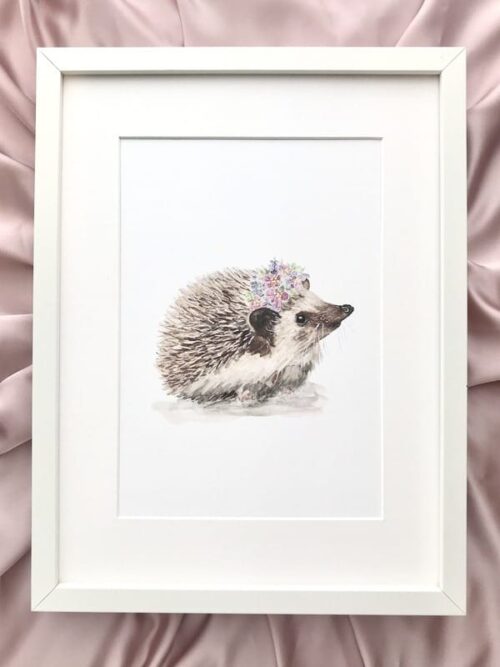 Taideprintti A4, Siili