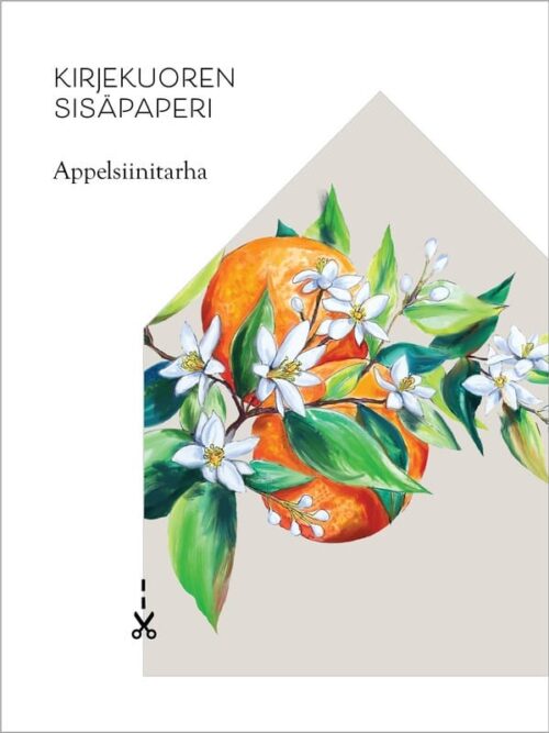 Kirjekuoren sisäpaperi Appelsiinitarha