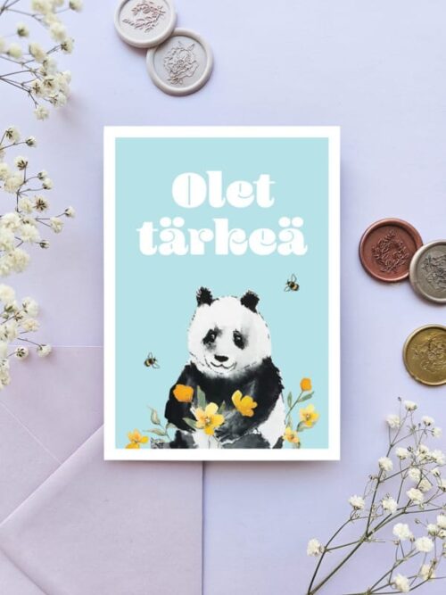 Postikortti Olet tärkeä