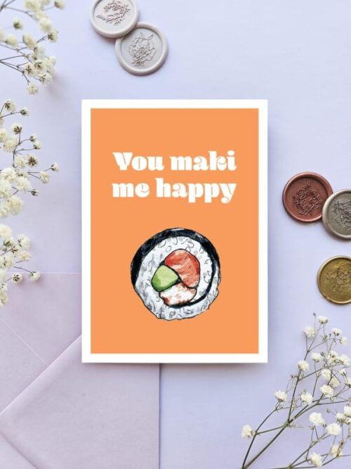 Postikortti Sushi