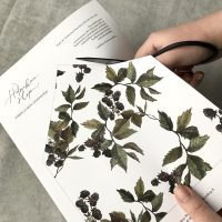 Kirjekuoren sisäpaperi, esimerkki, kirjekuoreen